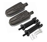 Szwaldaper Pedane posteriori for motociclette, staffa di montaggio for pedali, for Harley, Street Bob Fat Boy 107 Softail Standard Slim Deluxe Breakout Pedana posteriore per moto(L)