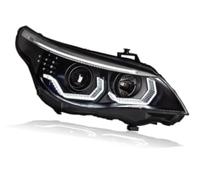 Szwaldaper Per BMW Serie 5 E60 2003-2010 Gruppo ottico Drl Lente a doppio fascio Indicatori di direzione Lampade anteriori Faro di luce Indicatore luminoso dello specchietto retrovisore esterno