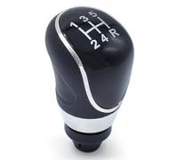 Szwaldaper Pomello cambio a 5 velocità Testa del bastone Maniglia leva cambio auto in pelle PU, for Ford, for Fiesta MK7 2008-2013, for Focus MK2 FL 2008-2011 Pomello del cambio