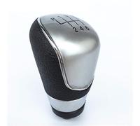 Szwaldaper Pomello cambio manuale a 5/6 velocità, for Ford, for Focus, 2 MK2 FL MK3 MK4 MK7, for MONDEO, for Fiesta, for GALAXY, for KUGA X-MAX Copri cuffia con leva Pomello del cambio(6-Speed Silver)