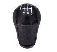 Szwaldaper Pomello del cambio for Ford, for Focus 2, for Mondeo MK2 2004 2005 2007 2008 2009 2010 2011 Car Styling Leva Gaitor Shifter Boot Cover Case Pomello del cambio(6 Speed Black knob)
