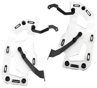 Szwaldaper Portapacchi aggiuntivi for moto grigio fumo sulle borse laterali, for BMW, K1600, for BAGGER K1600, for Grand America 2017-2024 Portapacchi per bauletto per moto(BLACK Transparent)