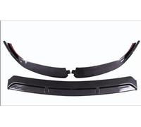 Szwaldaper Protezione spoiler diffusore splitter paraurti anteriore, for, C、E、CLA、A、GLC -Class for spoiler anteriori W205 W213 W177 W117 GLC Spoiler anteriore(BLACK B2 Carbon Fiber Look)