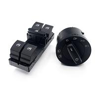 Szwaldaper Pulsante interruttore finestrino fari fendinebbia, for VW, for Jetta, Mk5, for Golf, 5 6, for, for Passat, B6 CC 1K0 941 431N 1K4 959 857 Interruttore fendinebbia