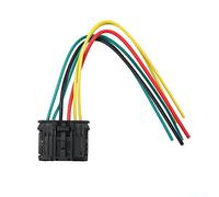 Szwaldaper Resistenza riscaldatore motore ventola ventilatore auto, for Citroen, Xsara Picasso, for Peugeot, 206 307 6441AL 6441AP Sostituzione del resistore del motore del ventilatore dell'auto(Grey)