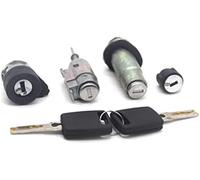 Szwaldaper SET COMPLETO DI BLOCCO INTERRUTTORE DI ACCENSIONE CILINDRO SERRATURA PORTA BAGAGLIAIO SINISTRO, for A6 C5 4B 4D0905855G 4B0905851B Attuatore per serratura portiera auto