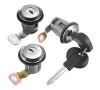 Szwaldaper Set di cilindri for serratura a cilindro con due chiavi, for Peugeot, for Partner, for Citroen, Berlingo, Xsara, Picasso 1996, 1997, 1998, 1999 e 2000 Attuatore per serratura portiera auto