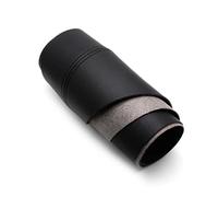 Szwaldaper Solo Hatchback, for VW, for POLO, 2011 2012 2013 2014 2015 2016 Pannello bracciolo portiera auto Copertura in pelle microfibra Pannello porta interno auto(Schwarz,Front pair)