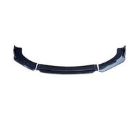 Szwaldaper Spoiler anteriori for paraurti anteriore con diffusore for diffusore for paraurti anteriore for auto in fibra di carbonio/nero Spoiler anteriore(BLACK Carbon black)