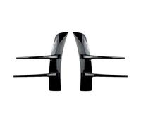 Szwaldaper Spoiler paraurti anteriore in fibra di carbonio for auto, for Mercedes-Benz, classe A A180 A200 A220 W177 Spoiler per auto(Schwarz)