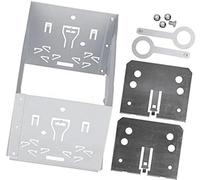 Szwaldaper Telaio di montaggio for autoradio stereo, telaio radio 2 DIN in lega di alluminio, fascia di installazione audio stereo, for B5MK3MK4 Kit di installazione autoradio
