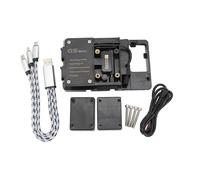 Szwaldaper USB Del Telefono Mobile Staffa di Navigazione Moto Supporto di Ricarica USB, for BMW, R1200GS F800GS ADV F700GS R1250GS F850GS F750GS Supporto per telefono da moto(Wiring installation)