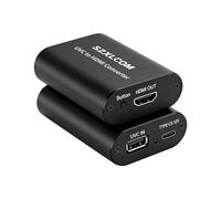 SZXLCOM Convertitore da UVC a HDMI 1080P 60Hz, supporta la ricarica della fotocamera, commutatore video webcam USB a uscita video HDMI, per streaming live su TV, monitor e scheda di acquisizione HDMI