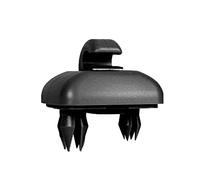 SZXMDKH Clip per Visiera Auto, Gancio Parasole per Auto, Compatibile con Audi A1 A3 A4 A5 Q3 Q5 (8E0 857 562) A7 B6 B7 B8 S4 S5, Nero