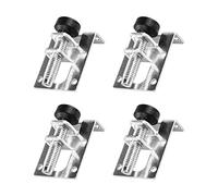 SZXMDKH Livellatore per mobili resistente, 4 pezzi, livellatore per gambe per mobili, M10, regolabile per tavoli, scaffali, armadi, piani di lavoro con dadi di bloccaggio