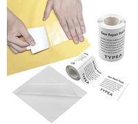 SZXMDKH Set di 5 toppe di riparazione trasparenti - Adesivi di riparazione autoadesive per piscine, gommoni, piscine per bambini, impermeabili, materassi ad aria, tenda