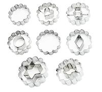 SZXMDKH Set di 8 Formine per Biscotti, Acciaio Inox Animali Stampi Biscotti, per Bambini DIY Decorazioni Dolci Biscotti Dolci Decorazioni Dolci Pasta Zucchero