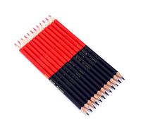 SZYDD 12 matite a controllo rossore e blu, doppia matita colorata cancellabile, pre-affilata per controllare la colorazione