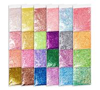 SZYDD 24/12 colori fiocchi paillettes adesivi decorazioni per resina epossidica acrilica unghie filler epossidico