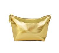 SZYDD Borsa cosmetica tenuta in mano piena dell'unità di elaborazione dell'oro, borsa cosmetica dorata tenuta in mano, comoda borsa cosmetica del cuoio dell'unità di elaborazione, borsa cosmetica di