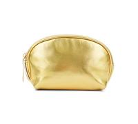 SZYDD Borsa cosmetica tenuta in mano piena dell'unità di elaborazione dell'oro, borsa cosmetica dorata tenuta in mano, comoda borsa cosmetica del cuoio dell'unità di elaborazione, borsa cosmetica di