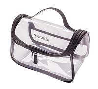 SZYDD Borsa cosmetica trasparente impermeabile da viaggio Borsa cosmetica trasparente Borsa cosmetica da donna in PVC Beauty Box Borsa da viaggio Borsa da toilette impermeabile