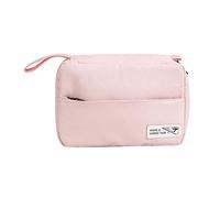 SZYDD Borsa da toeletta da viaggio a tre sezioni Borsa per cosmetici da viaggio salvaspazio Borsa cosmetica impermeabile da donna Borsa da toeletta Borsa da toilette da appendere a secco e bagnato