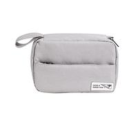 SZYDD Borsa da toeletta da viaggio a tre sezioni Borsa per cosmetici da viaggio salvaspazio Borsa cosmetica impermeabile da donna Borsa da toeletta Borsa da toilette da appendere a secco e bagnato