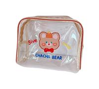 SZYDD Borsa da toilette trasparente Borsa da viaggio Borsa cosmetica da viaggio Borsa cosmetica trasparente da donna Borsa da viaggio in PVC Borsa cosmetica da bagno Borsa da toilette impermeabile