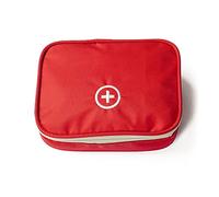 SZYDD Borsa medica portatile per viaggi d'affari Borsa medica portatile Borsa da viaggio all'aperto Borsa per medicine, rosso, 13*10*4 cm, Rosso, 13*10*4cm