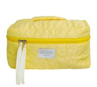 SZYDD Grande borsa cosmetica di colore della caramella del fiore di fascia alta borsa cosmetica semplice portatile di grande capacità di colore cosmetico borsa di immagazzinaggio, Albero di limone.,