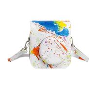 SZYDD mini12 Artist Series Borsa per fotocamera è adatta per Mini12 Artist Catena borsa per fotocamera PU contenitore contenitore contenitore adatto per interni ed esterni, viaggi, campeggio ed