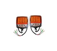 SZYHCASH 2 pezzi LED carrello elevatore luce 12V 24V indicatore di direzione del trattore indicatore di direzione del motociclo ambra bianco lampada di posizione del rimorchio del camion