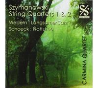 Szymanowski/ Carmina Quartet/ Nederle/ Frank - String Quartets 1 & 2
