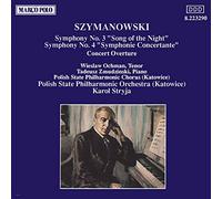 Karol Szymanowski Symphonies Nos. 3 and 4 (Stryja, Polish State Po) (CD) Album