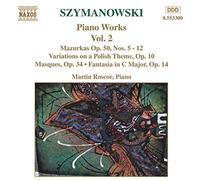 Szymanowski Karol - Opere X Pf (Integrale) Vol.2: Mazur