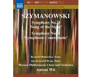 Szymanowski: Symphony No. 3, 'Song of the Night'/... (Blu-ray)