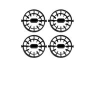 SZYNBQ Decorazione bocchette Compatibile con Smart 453 Fortwo per Forfour Decorazione Auto Aria Condizionata Vent 1 Set / 4 Pezzi Cruscotto Vortex Uscita Aria Trim Cover(Black)