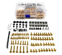 SZYNBQ Moto Viti Compatibile con Ducati per 1098 S 899 per Panigale 1199 1299 1198 Moto Scooter Carenatura Carrozzeria Bulloni Dadi Fissaggio Rapido Clip Vite(Yellow)