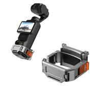 SZZCNOX Adattatore magnetico compatibile con accessori DJI Osmo Pocket 4/3, adattatore di espansione magnetica in lega di alluminio con fori per viti da 1/4 '' e scarpa fredda, supporto da tavolo