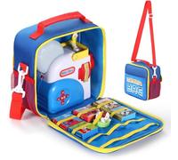 SZZCNOX Borsa con manico Custodia per Little Tikes Story Dream Machine Libri Starter Set Borsa di Immagazzinaggio Accessori per Little Tikes Storybook Audio Play Collection Bag, Blu, 8.6x8.2x5.5in,