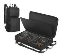 SZZCNOX Borsa portaoggetti per controller DJ compatibile con Pioneer DDJ-200/DDJ-FLX4/DDJ-400/DDJ-SB3/Roland DJ-202, zaino da viaggio con tasche multiple per controller DJ e accessori