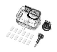 SZZCNOX Custodia impermeabile Action 6 per action camera DJI OSMO ACTION 6, custodia protettiva subacquea da 60 m, con inserti anti-appannamento, vite e adattatore