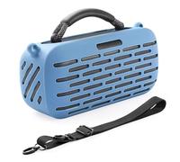 SZZCNOX Custodia in silicone per altoparlante portatile Bose SoundLink Max, custodia protettiva da viaggio morbida con tracolla per Bose SoundLink Max Audio (blu)