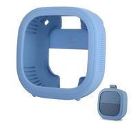SZZCNOX Custodia protettiva in silicone per altoparlante portatile Bose SoundLink Micro II, protezione completa, antiurto, custodia da viaggio per altoparlante esterno Bose SoundLink Micro 2 (blu)
