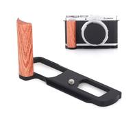 SZZCNOX Impugnatura a L per Panasonic LUMIX L10, piastra a sgancio rapido integrata per treppiede Arca Swiss, impugnatura in metallo, supporto a L (nero)