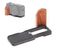 SZZCNOX Impugnatura in metallo per Canon PowerShot V1, piastra di base a L, piastra a sgancio rapido integrata per Arca, supporto a forma di L per fotocamere digitali Canon PowerShot V1, accessori