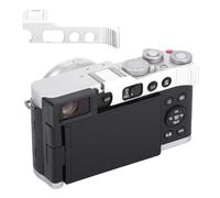 SZZCNOX Impugnatura in metallo per fotocamera Panasonic LUMIX L10 (argento)