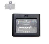 SZZCNOX Mirino ottico esterno a livello della vita della fotocamera, mirino ottico a livello della vita da 28 mm, con telaio 35/50 o 40, piede di avvio da sinistra a destra regolabile (28 mm (40