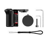 SZZCNOX Street Photography - Kit di impugnatura per DJI Osmo Action 5 Pro/4/3, supporto di espansione con pulsante di scatto/scarpa fredda/copriobiettivo/cinturino da polso (kit maniglia con